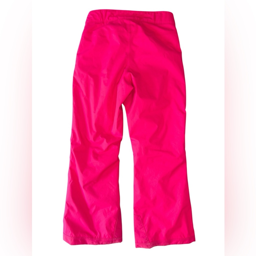 The North Face Girls Size 10/12 (M) Vibrant Pink Snow Pants - Picture 2 of 7